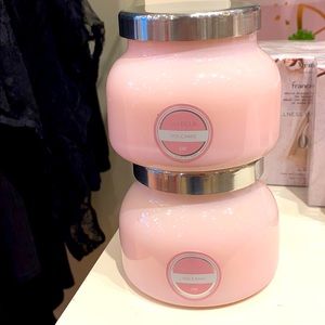 Capri blue volcano candle